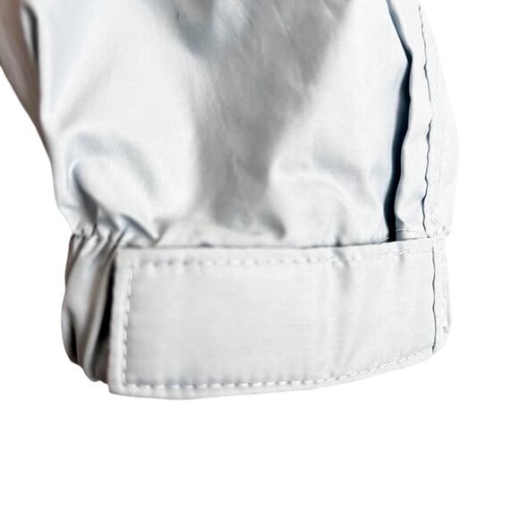 Giordano Waterproof Hooded Rain Jacket Sz XS Blue Elastic Drawstring Packable - Picture 7 of 11